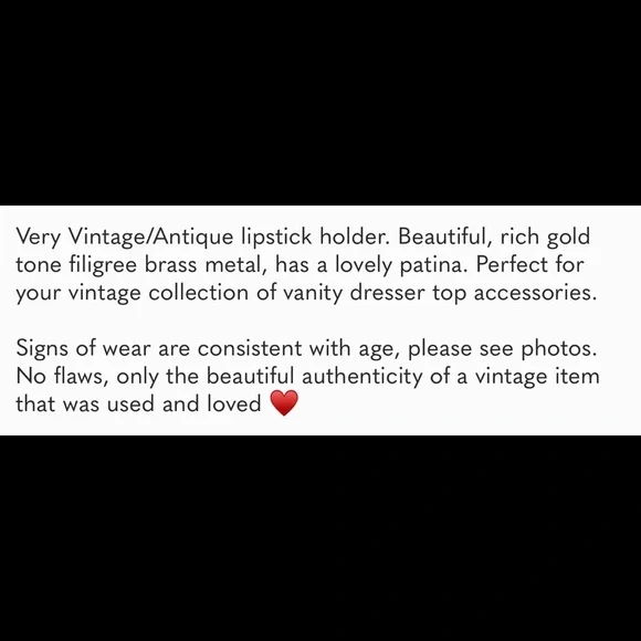 Vintage Lipstick Holder - Picture 10 of 10